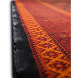 Hive Red Floral Pattern Traditional Rug
