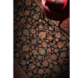 Hive Classic Oriental Border Hallway Runner in 80 CM Wide
