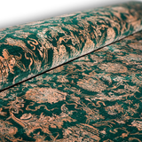 Hive Green Oriental Transitional Rug