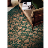 Hive Green Oriental Transitional Rug
