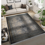 Hive Midnight Geometric Medallion Rug