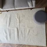 Isla Natural Beige Wool Rug