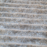 Jazz Vizon Curved Lines Textured Shaggy Rug