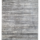 Jazz Dark Grey Textured Lines Modern Shaggy Rug