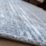 Jazz Grey Soft Linear Texture Shaggy Rug