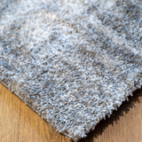 Jazz Grey Soft Linear Texture Shaggy Rug