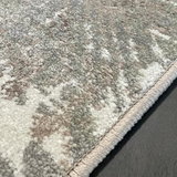 Kira Beige Grey Distressed Oriental Transitional Rug