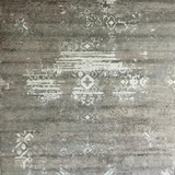Kira Beige Grey Distressed Oriental Transitional Rug