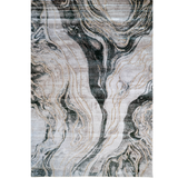 Larisa Cream Green Marble Flow Rug