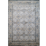 Larisa Grey Blue Tribal Transitional Rug