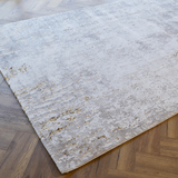 Larisa Cream Beige Washed Abstract Rug