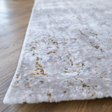 Larisa Cream Beige Washed Abstract Rug