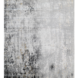 Larisa Charcoal Grey Washed Abstract Rug