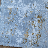 Larisa Light Grey Washed Abstract Rug