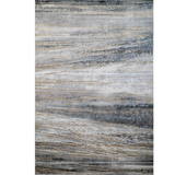 Larisa Cream Brown Modern Striped Texture Rug