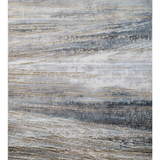 Larisa Cream Brown Modern Striped Texture Rug