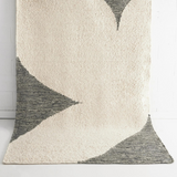 Isla Grey Ivory Boucle Wool Rug
