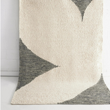 Isla Grey Ivory Boucle Wool Rug