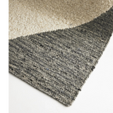 Isla Grey Ivory Boucle Wool Rug