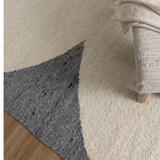 Isla Grey Ivory Boucle Wool Rug