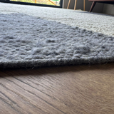 Isla Grey Ivory Boucle Wool Rug