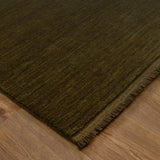 Charme Dark Green Premuim Wool Rug