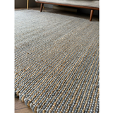 Marina Grey Wool Jute Area Rug