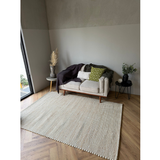 Marina Ivory Wool Jute Area Rug