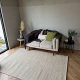 Marina Ivory Wool Jute Area Rug