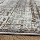 Medina Cream Gold Modern Textured Rug