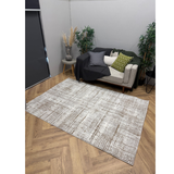 Medina Cream Gold Modern Textured Rug