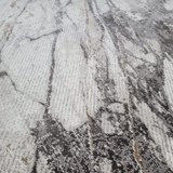 Medina Dark Vizon Gold Marble Wash Pattern Rug