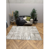 Medina Green Modern Textured Rug