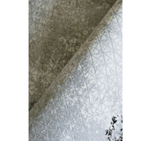 Medina Grey Black Geometric Diamond Lattice Rug