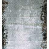 Medina Grey Black Geometric Diamond Lattice Rug