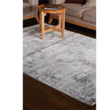 Medina Multi Distressed Medallion Transitional Rug