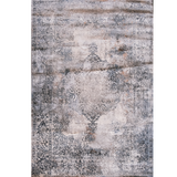 Medina Multi Distressed Medallion Transitional Rug