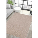 Moopy Beige Textured Lines Rug