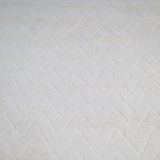 Moopy Cream Chevron Pattern Rug