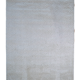 Moopy Cream Curved Geometric Rug