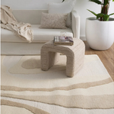 Isla Multi Beige Wool Rug