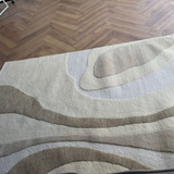 Isla Multi Beige Wool Rug