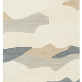 Isla Multicolour Neutral Flow Wool Rug