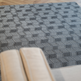 Nikko Grey Chevron Pattern Rug