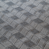 Nikko Grey Chevron Pattern Rug