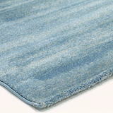 Pria Teal Textured Modern Rug