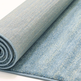Pria Teal Textured Modern Rug