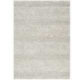 Priva Beige Multi Braided Pattern Wool Rug