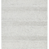 Priva Ivory Multi Braided Pattern Wool Rug