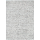 Priva Grey Hand Woven Textured Wool Rug